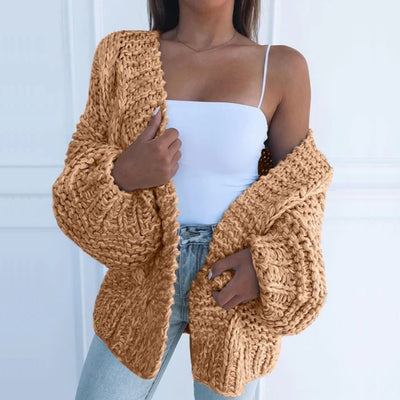 Eleanor – Lockerer Grobstrick Cardigan