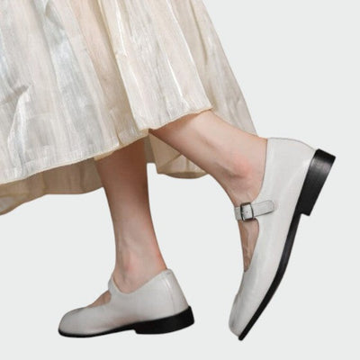 Olivia - Split-Toe Schnallen-Mary Janes