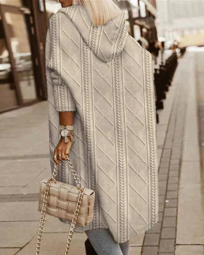 Johani | Langer Kapuzencardigan