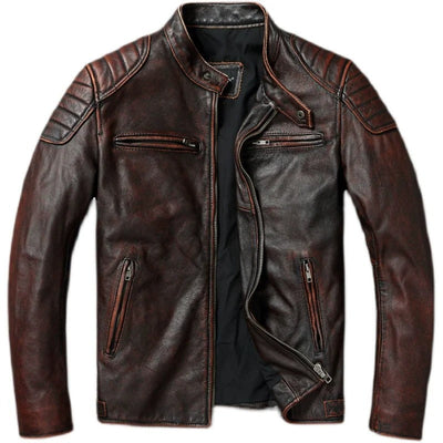 Vintage Lederjacke