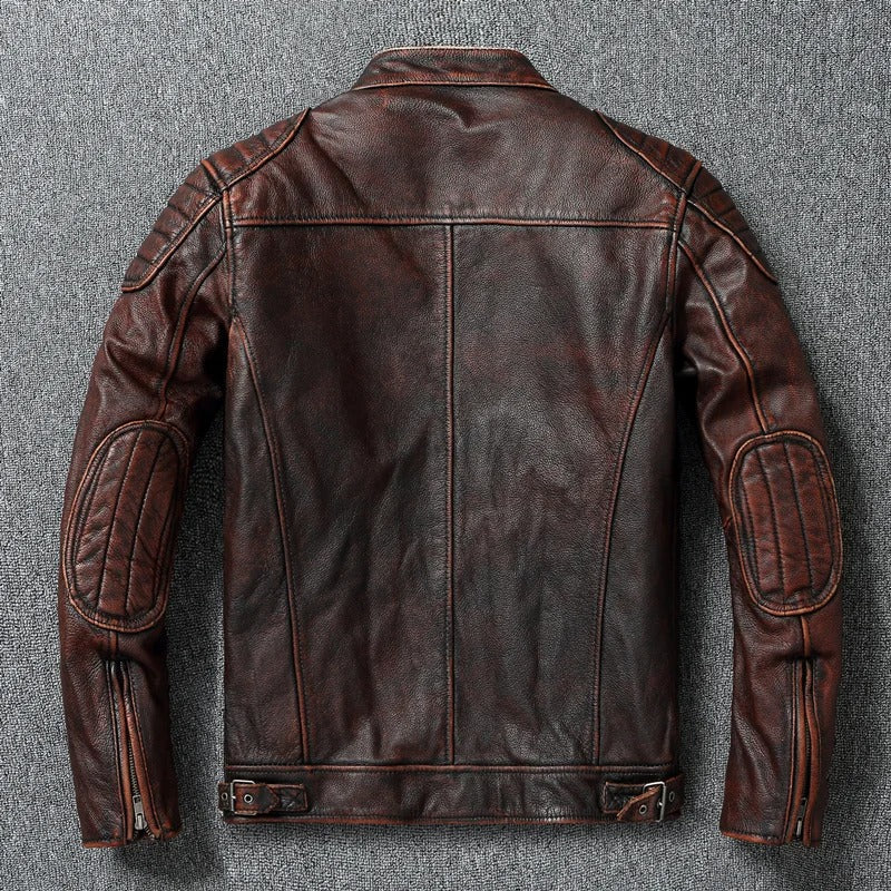 Vintage Lederjacke