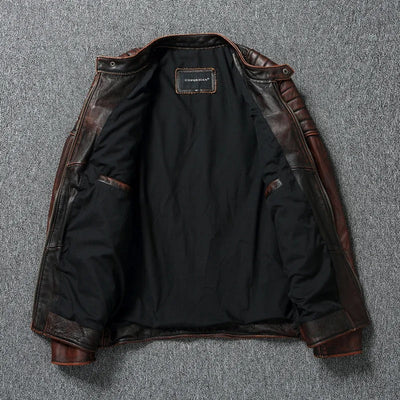 Vintage Lederjacke