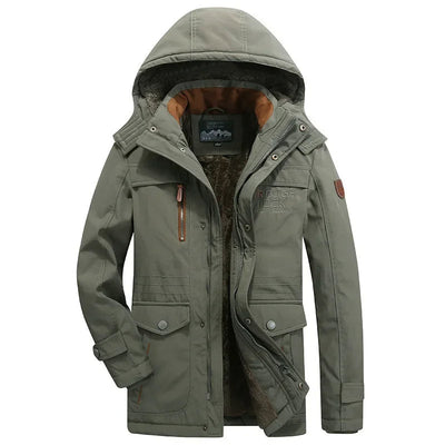 Elegante Gepolsterte Winterjacke