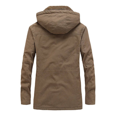 Elegante Winddichte Winterjacke