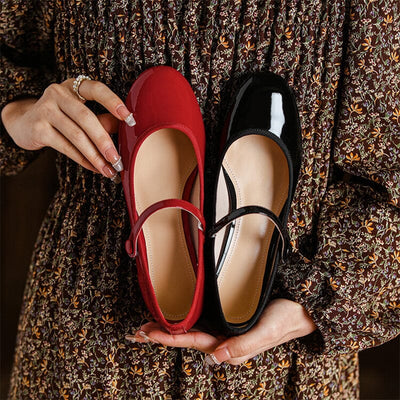 Lisa | Livy Leder Mary Janes