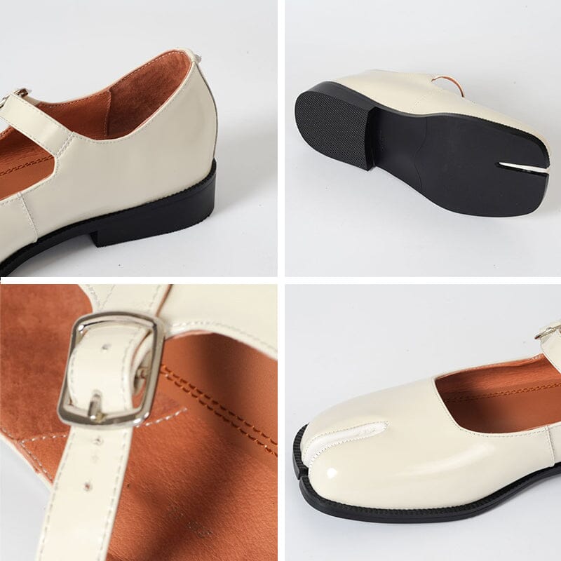 Martha - Leder Mary Janes