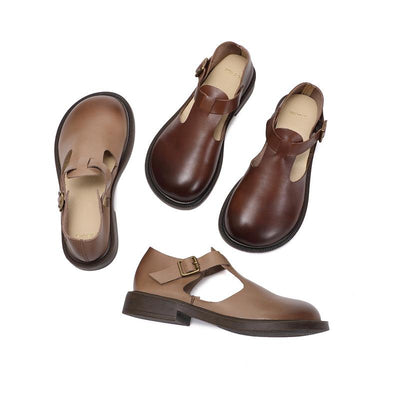 Colette - Leder Mary Janes