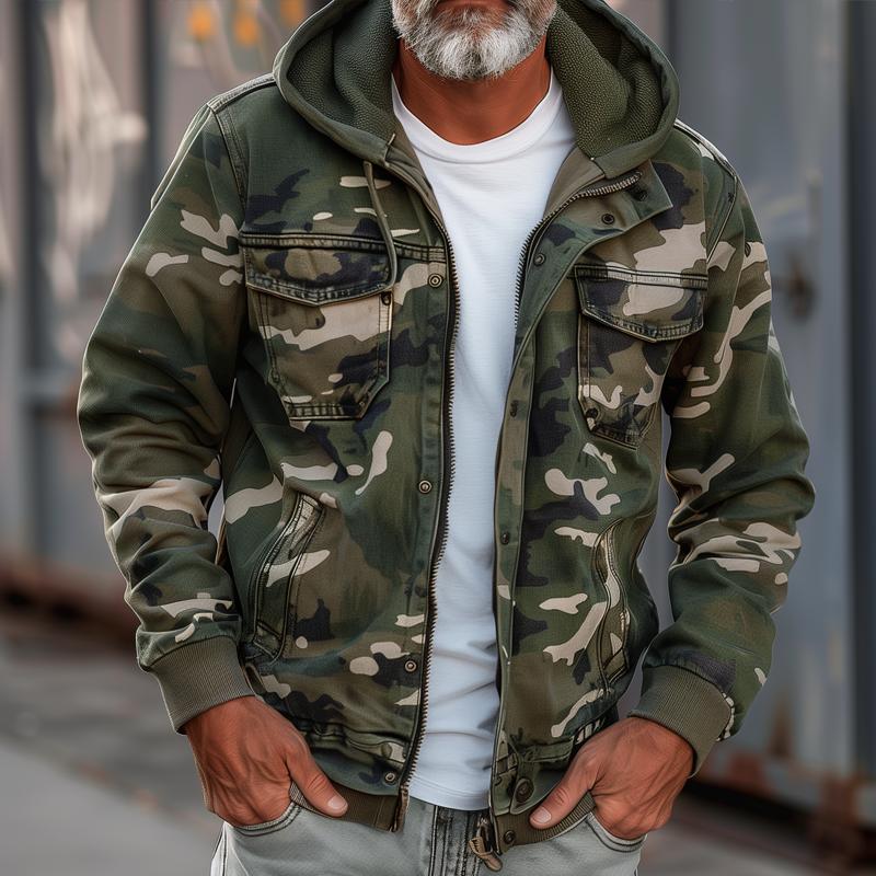 Sulan - Camouflage Mehrfach-Taschenjacke