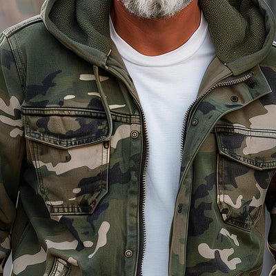 Sulan - Camouflage Mehrfach-Taschenjacke