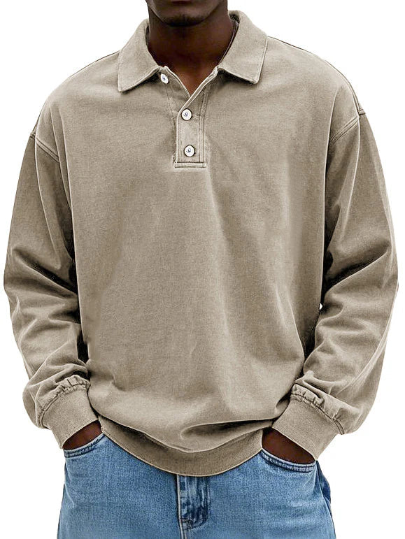 Savrani™ | Langarm Vintage Hemd