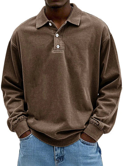 Savrani™ | Langarm Vintage Hemd