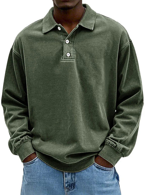 Savrani™ | Langarm Vintage Hemd