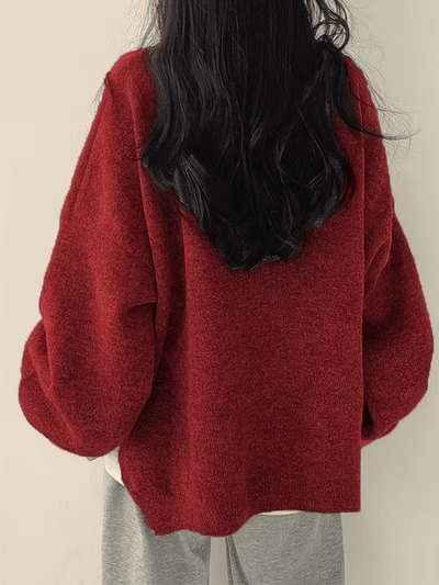 Sarela | Warmer und Bequemer Oversized Damenpullover