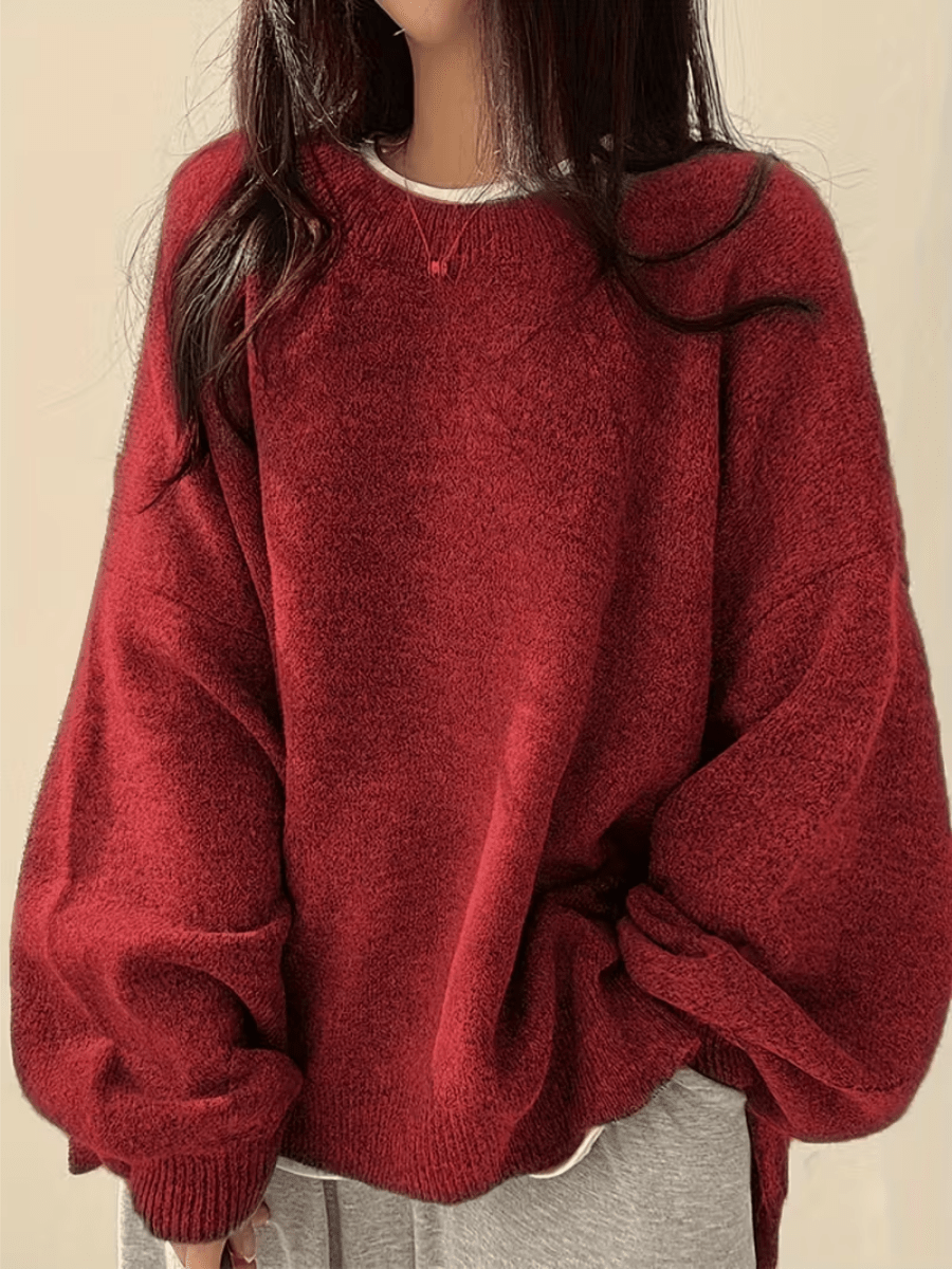 Sarela | Warmer und Bequemer Oversized Damenpullover