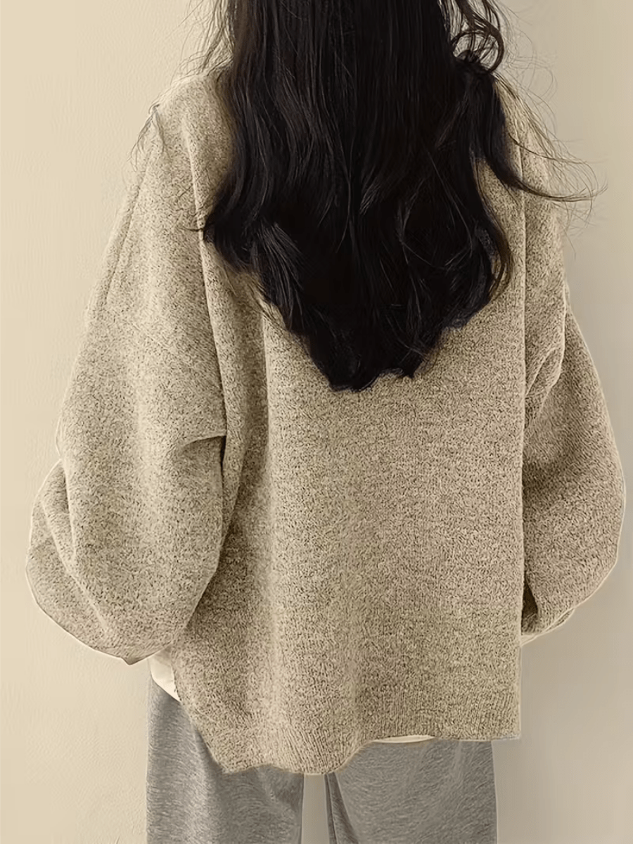 Sarela | Warmer und Bequemer Oversized Damenpullover