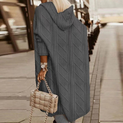 Johani | Langer Kapuzencardigan