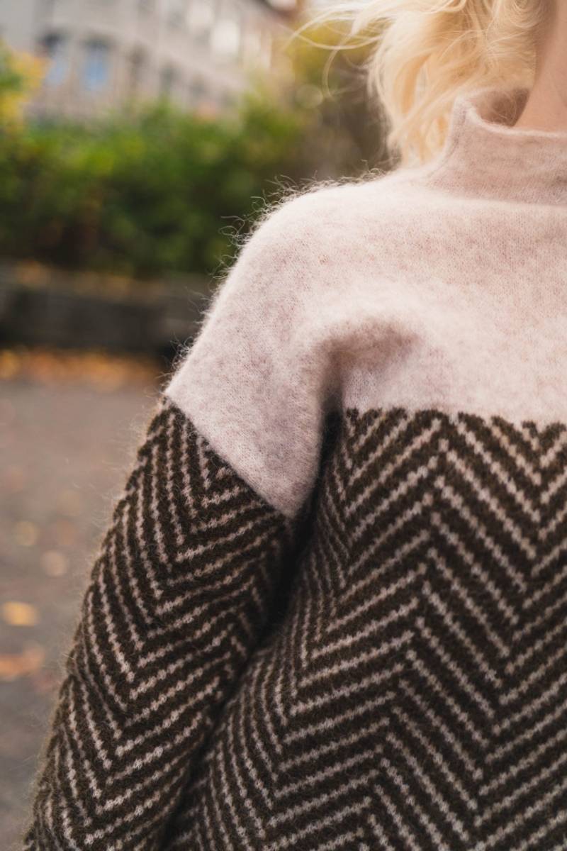 Adelie - Strick-Turtleneck-Pullover
