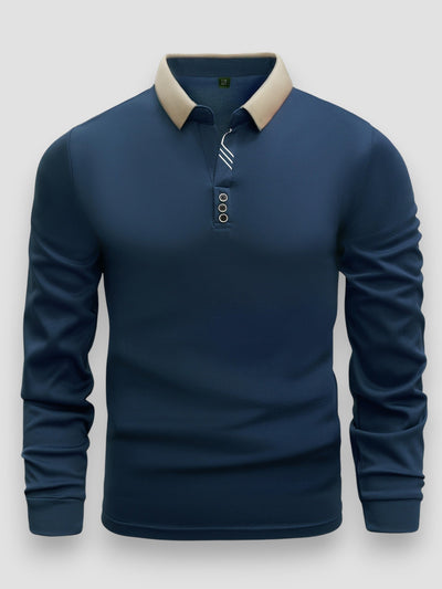 Mike™ | Luxe Polo Mit Langen Ärmeln