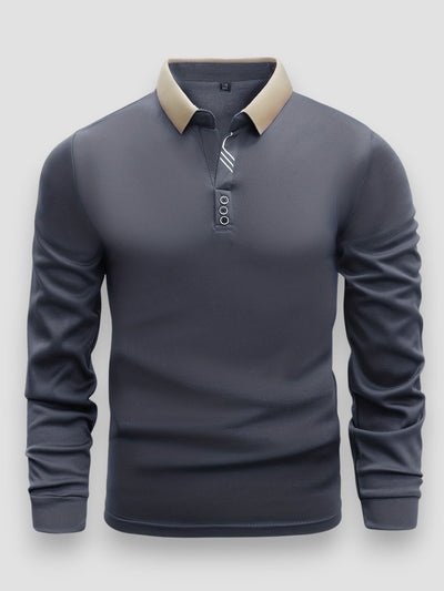 Mike™ | Luxe Polo Mit Langen Ärmeln