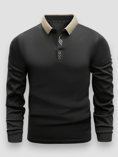Mike™ | Luxe Polo Mit Langen Ärmeln
