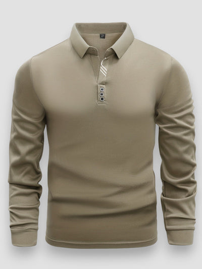 Mike™ | Luxe Polo Mit Langen Ärmeln